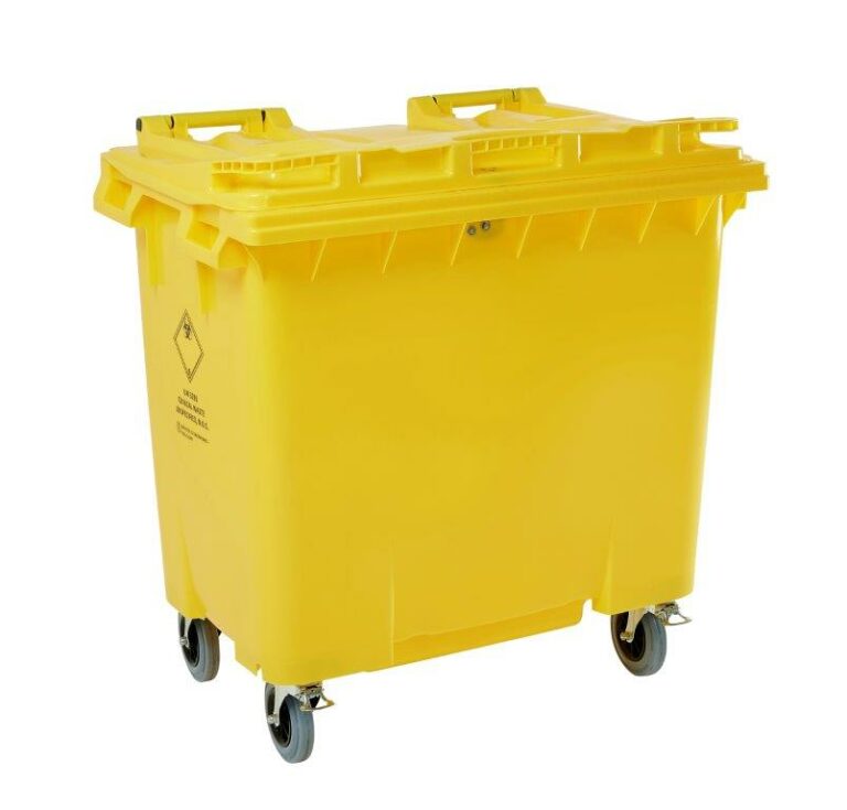 different types of clinical waste bins