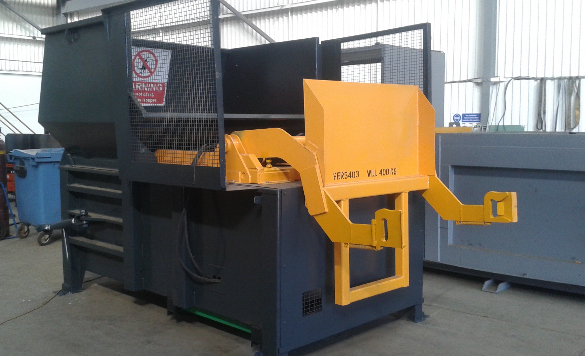 XXL Heavy Duty Double Screw Compactor without Feeding Device (ENRDS/WFD/HD/ XXL), Waste Handling Equipment